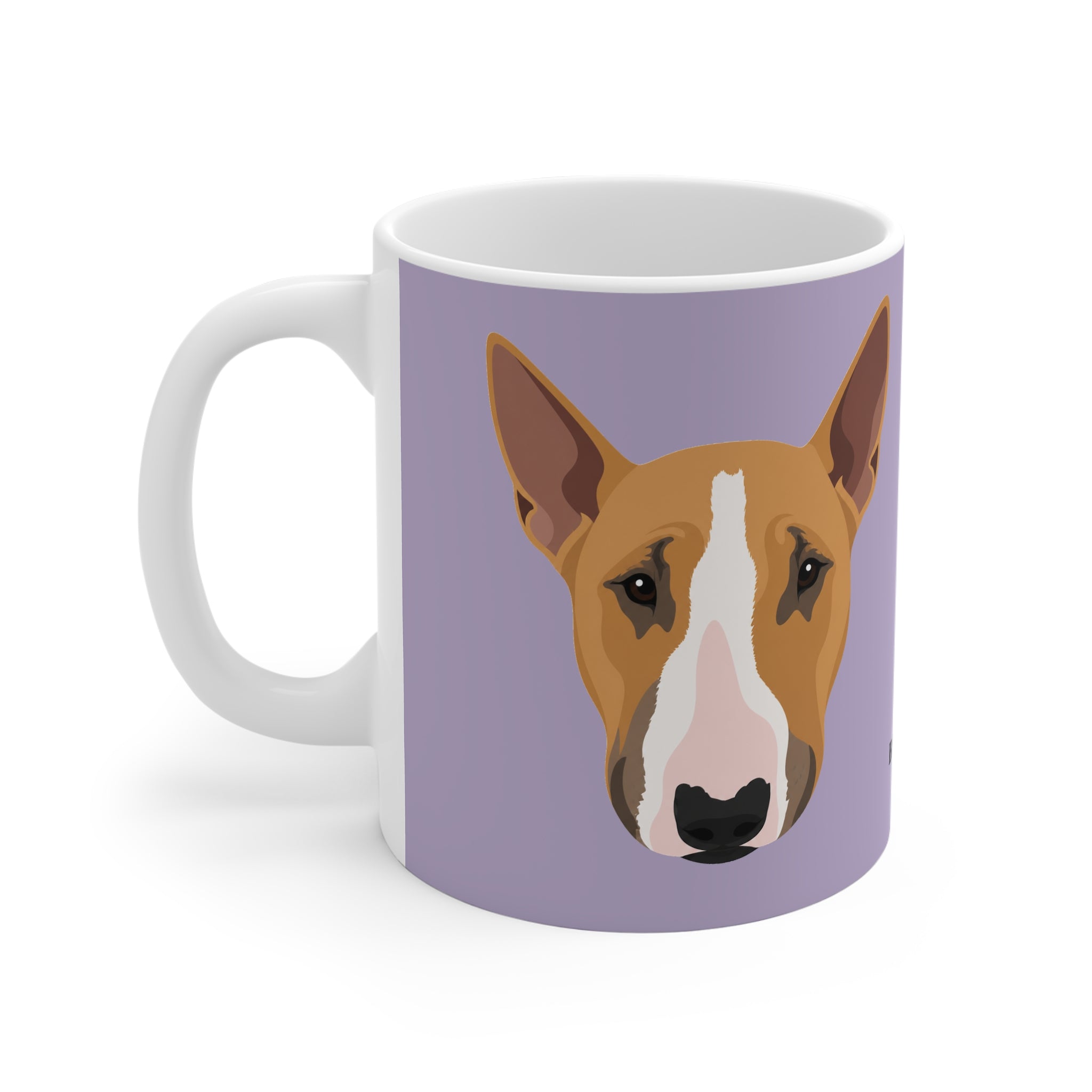 Bull Terrier Mug - Bunty - Lavender