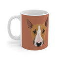 Bull Terrier Mug - Bunty - Burnt Orange